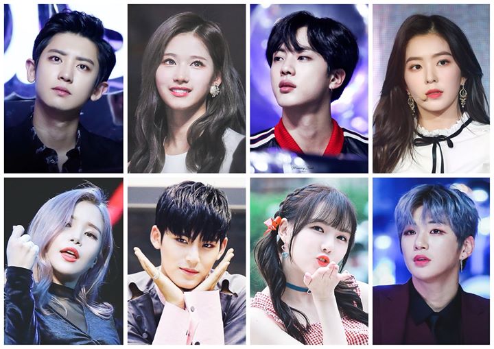 EXO Chanyeol, TWICE Sana, BTS Jin, Red Velvet Irene, MAMAMOO Solar, SEVENTEEN Mingyu, GFriend Yerin và WANNA ONE Kang Daniel được chọn là 8 special MC cho KBS Gayo Daejun với chủ đề “Go Back” (biểu diễn bản hit tôn vinh các nghệ sĩ trong quá khứ) và “Conf