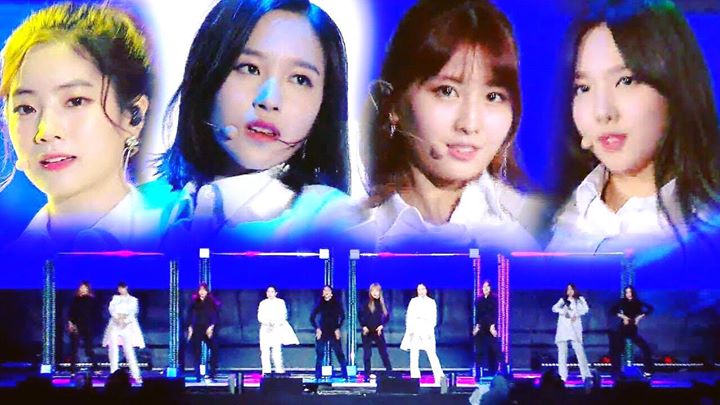 TWICE Dahyun, Mina, Momo, Nayeon hóa thân thành Fin.K.L trong ca khúc Now phiên bản 2017 tại SBS Gayo Daejun 