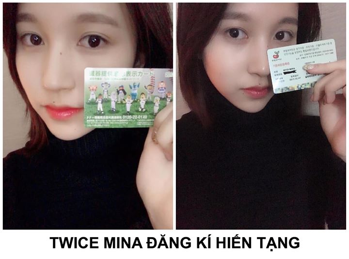 Ngày 27/12 TWICE Mina đăng lên Instagram: