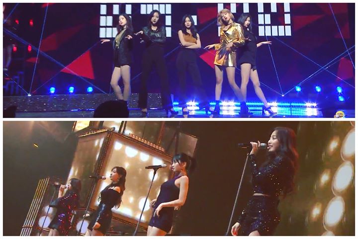 • TWICE Dahyun Tzuyu Mina Sana Jungyeon cover “4Minutes” của Madonna tại KBS Gayo Festival 