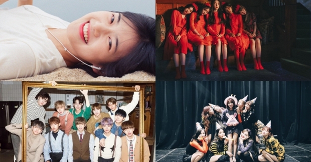 Red Velvet, TWICE và Wanna One rủ nhau tụt hạng, giọng ca huyền thoại Naul xuất hiện đe dọa ngôi vương: BXH Instiz tuần 1 tháng 12