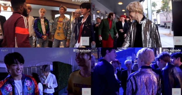 Những cảm xúc của BTS đằng sau The Scenes AMAs 2017 giờ mới tiết lộ