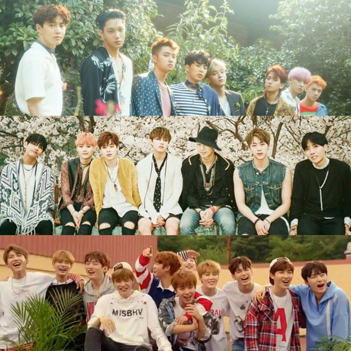 Theqoo: Phân chia độ tuổi trong fandom của EXO, BTS và Wanna One