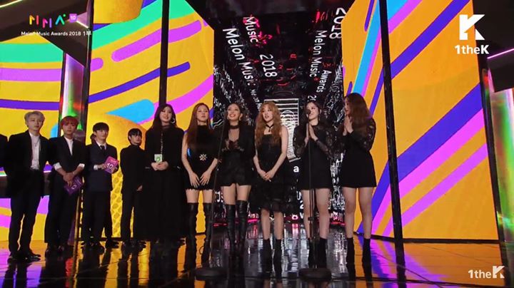 (G)I-DLE thắng giải Tân binh nữ Best New Female Artist trước các đối thủ IZ*ONE, LOONA, fromis_9 và Minseo tại #MelonMusicAwards2018