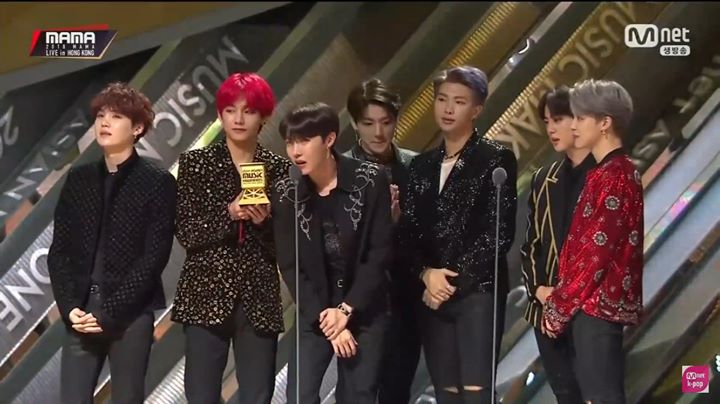 BTS thắng Best Asian Style tại #MAMA2018