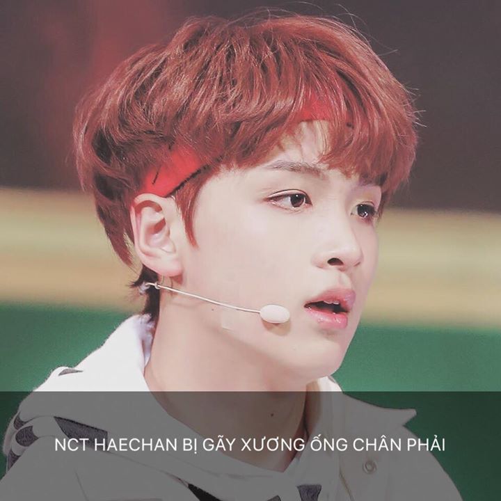 SM thông báo Haechan xoay cẳng chân quá biên độ trong lúc tập luyện chuẩn bị cho màn biểu diễn. Bệnh viện chuẩn đoán gãy xương ống quyển, phải bó bột. 