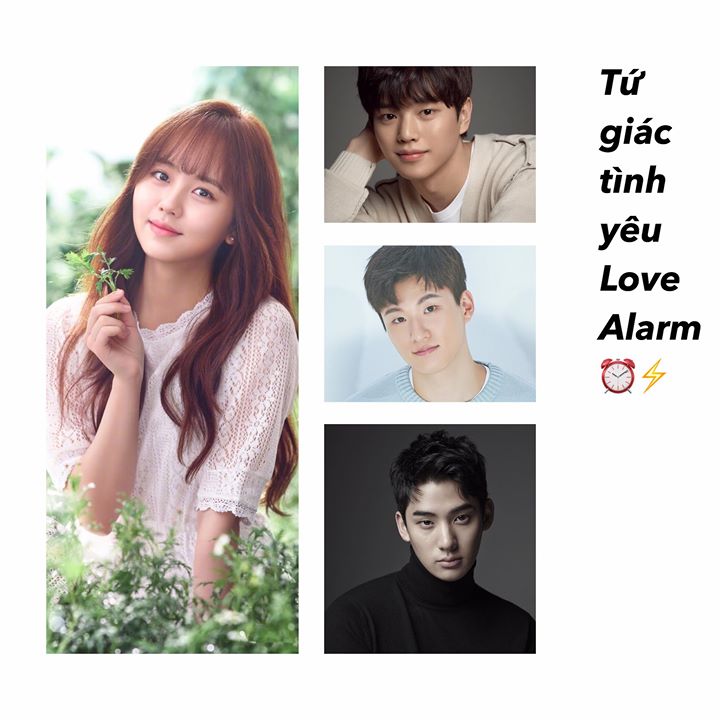 Drama hài lãng mạn chuyển thể từ webtoon “Love Alarm” sắp chiếu trên tvN và Netflix tập hợp dàn diễn viên trẻ gồm Kim So Hyun, cựu MC Inkigayo Song Kang, nam diễn viên mới xuất sắc của Chuông Vàng lần thứ 53 Jung Ga Ram và A-Teen Shin Seung Ho. 