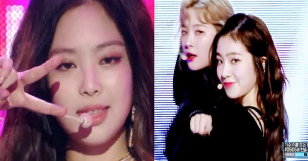 Jennie (Black Pink) và Irene (Red Velvet) bất ngờ hoán đổi vũ đạo khi trình diễn trên 'Music Core'