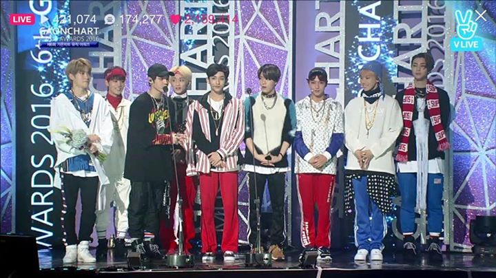 NCT 127 giành giải Rookie of the Year mảng Album tại #6thGaonChartAward