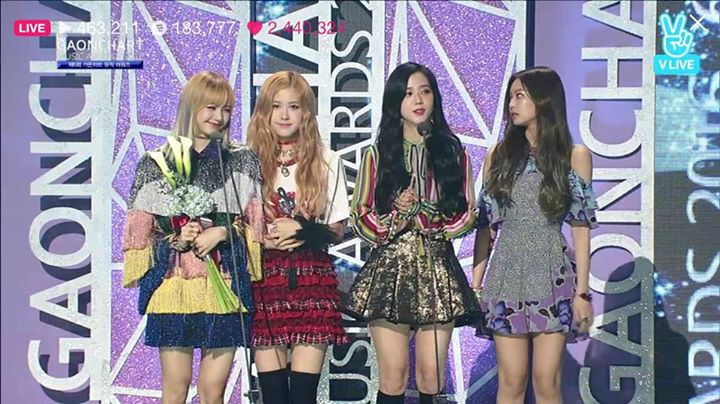 BLACKPINK nhận giải Rookie of the Year mảng Digital tại #6thGaonChartAward