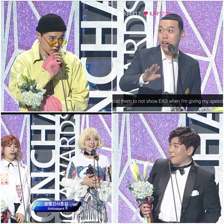 Discovery of the Year tại #6thGaonChartAwards thuộc về Dean mảng R&B, BewhY mảng Hip Hop, Han Dong Geun mảng Ballad và Bolbbalgan4 mảng Indie