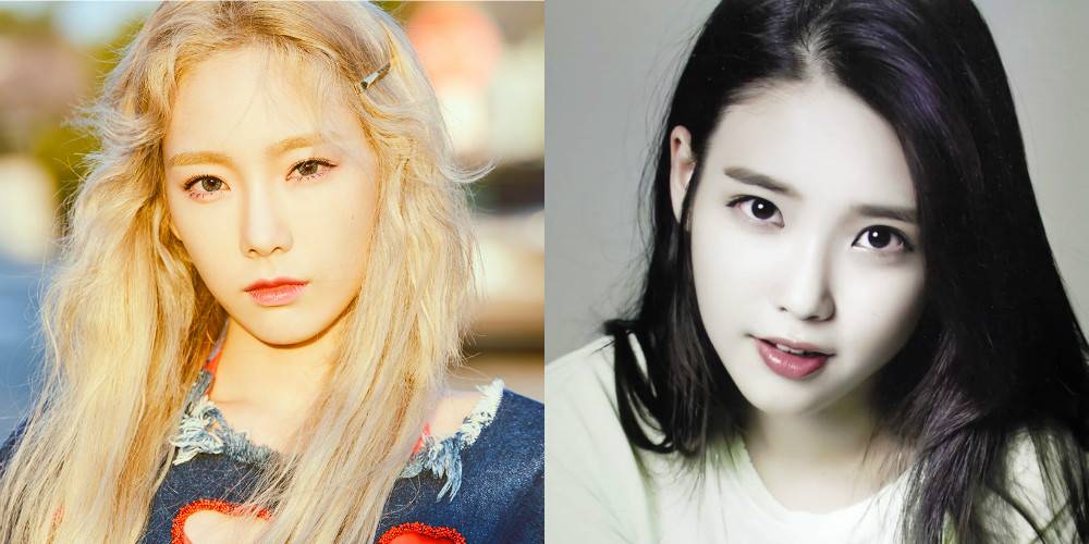 Taeyeon và IU -  Cuộc chiến tranh giành một nhạc sĩ trên Instagram