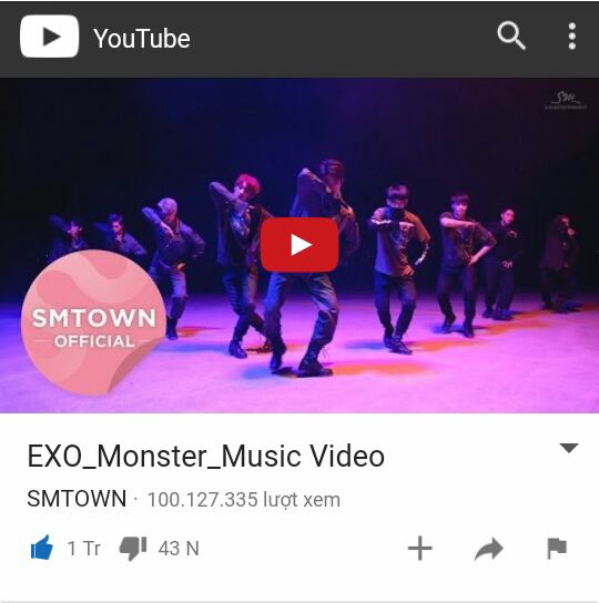 *****MV Monster has reached over 100 000 000 views !!!********