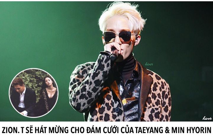 Chính Taeyang đã ngỏ lời với cậu bạn thân Zion. T và nam ca sĩ đã vui vẻ đồng ý