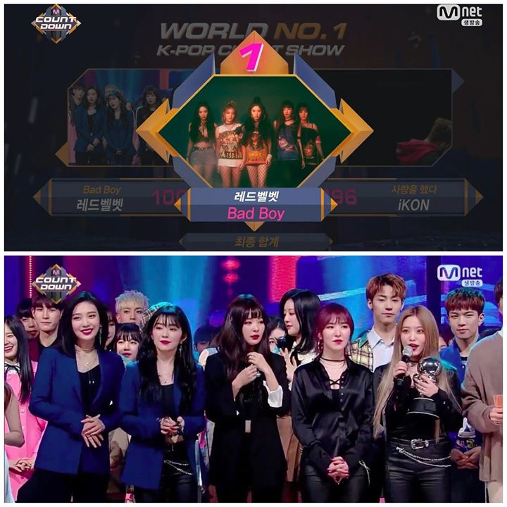 10032 vs 7896 điểm - Red Velvet đã thắng cúp M! Countdown tuần này trước iKON “Love Scenario” 