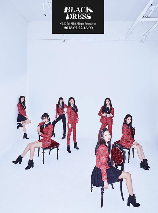 CLC sẽ tung mini album thứ 7 “BLACK DRESS” lên kệ đĩa vào ngày 22/2