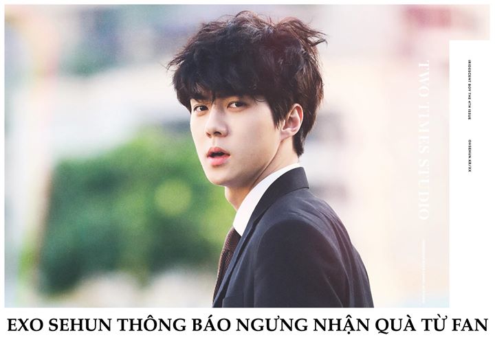 Đầu năm mới, Sehun đăng tâm thư lên website chính thức của EXO-L: 