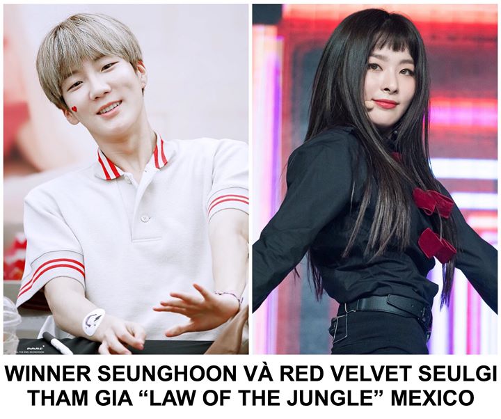 Đây là lần đầu tiên Seunghoon và Seulgi xuất hiện trên “Luật rừng”. Đoàn sẽ khởi hành vào tháng 3.