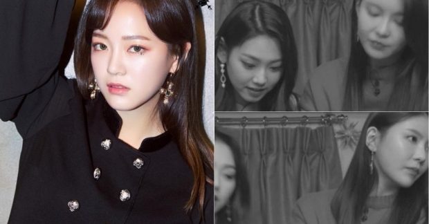 gugudan sốc v&agrave; thẫn thờ khi bị fan only của Kim Sejeong 'tấn c&ocirc;ng' l&uacute;c livestream 