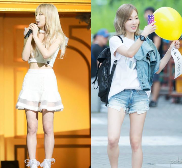 theqoo: Taeyeon trước và sau khi tập tạ