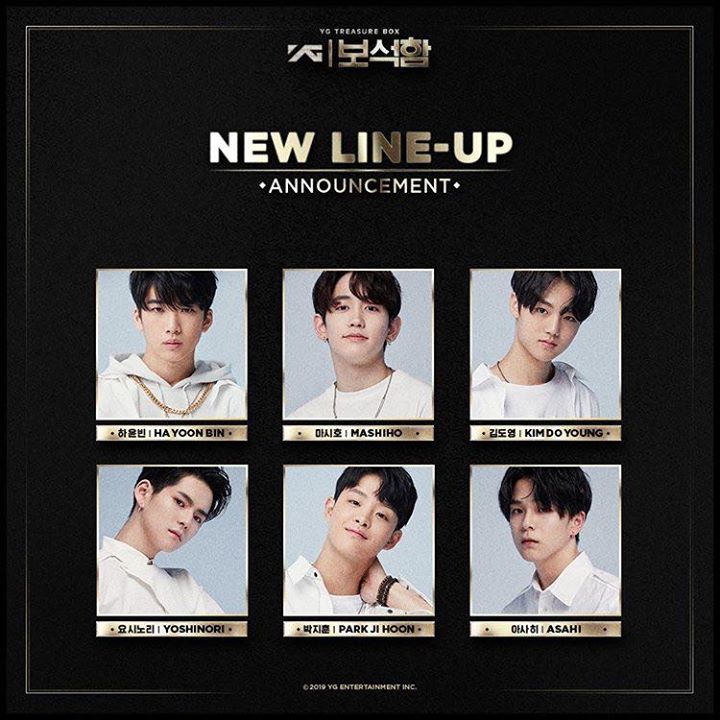 Boygroup mới tiếp theo của YG Entertainment chính thức lộ diện với 6 thành viên: Ha Yoon Bin - Mashiho - Kim Do Young - Yoshinori - Park Ji Hoon - Asahi