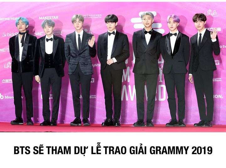 Big Hit xác nhận BTS sẽ tới tham dự Grammy ngày 10/2 với tư cách người trao giải. Ngoài ra album “Love Yourself 轉 - Tear” của nhóm cũng được đề cử ở hạng mục Thiết kế xuất sắc nhất - Best Recording Package