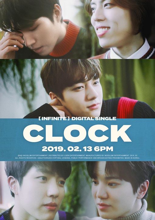 INFINITE sẽ phát hành single “CLOCK” vào ngày 13/2