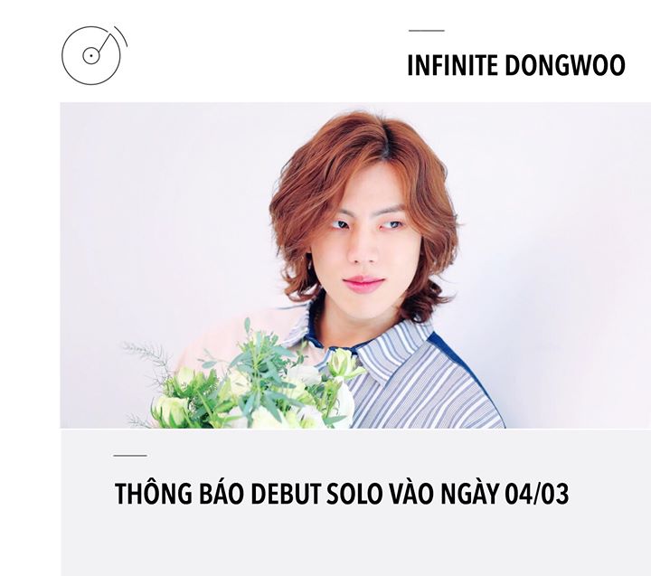 Woollim ấn định ngày Dongwoo ra mini album đầu tay