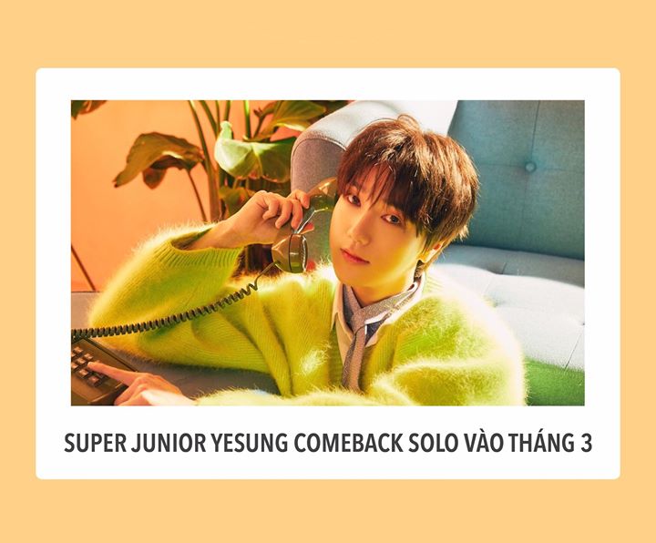 Yesung sẽ ra album sau 2 năm kể từ “Spring Falling”