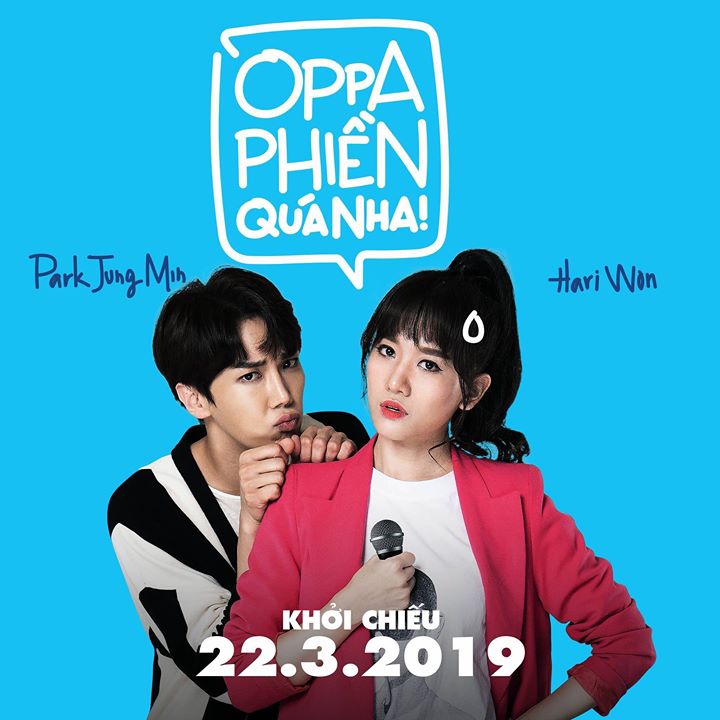 Trailer phim điện ảnh hợp tác Việt - Hàn “Oppa, Phiền Quá Nha!” của Hari Won và SS501 Park Jung Min