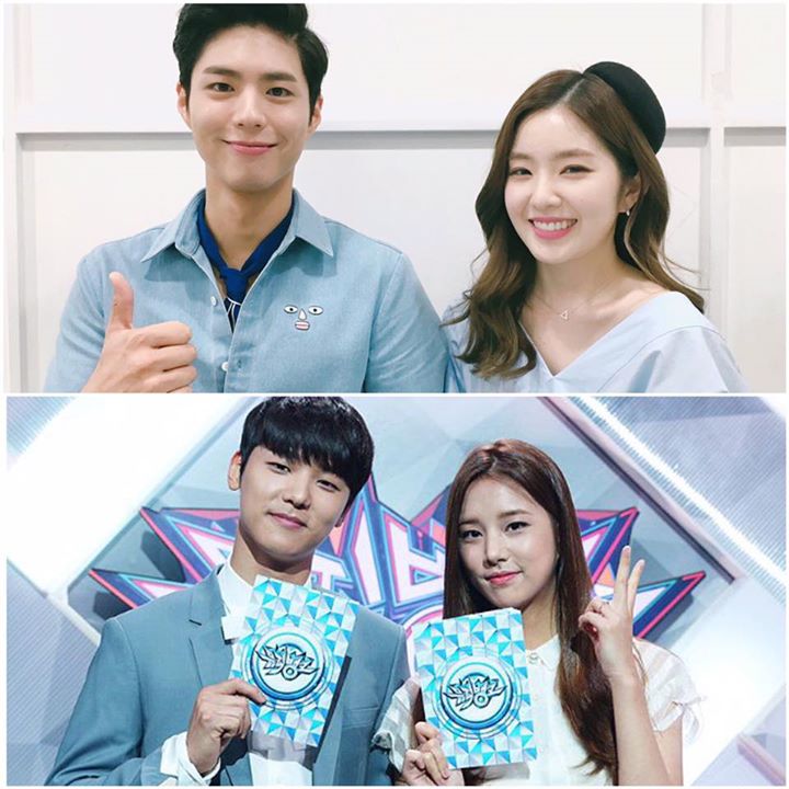 Instiz: Tình trạng của Music Bank hiện tại - rating sụt giảm từ 2.4% xuống 0.9% sau khi vị trí MC của Park Bo Gum và Red Velvet Irene được thay thế bằng CNBLUE Minhyuk và Laboum Solbin
