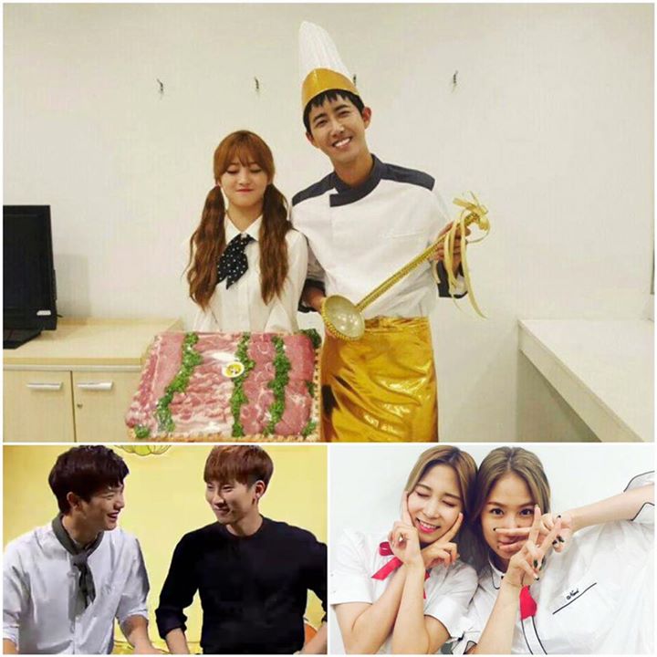 News: Đội ZE:A Kwanghee và IBI Hyeri trở thành nhà vô địch "Idol Chef King" của đài MBC. 