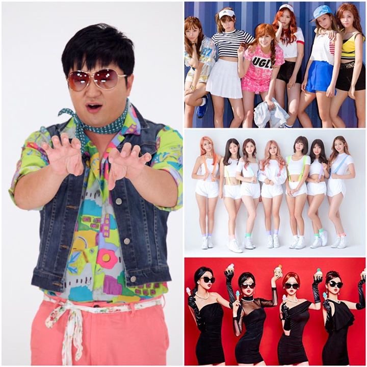 News: Apink, DIA và Dal Shabet là những khách mời đầu tiên ghi hình "Weekly Idol" vào ngày mai với sự trở lại của MC Jung Hyung Don