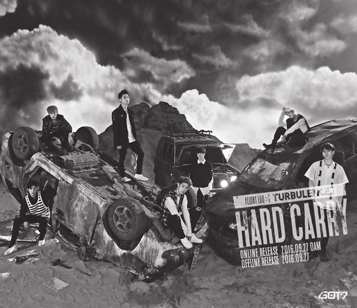 GOT7 tung thêm teaser nhóm cho MV "HARD CARRY" nằm trong album FLIGHT LOG: TURBULENCE