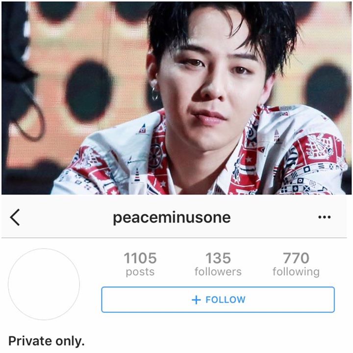 News: YG Entertainment sẽ kiện những hacker đã hack Instagram riêng tư của G-Dragon! 