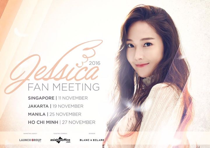 Chính thức mở bán vé fan meeting của Jessica Jung ở Thành phố Hồ Chí Minh tại: www.AsiaBoxOffice.com