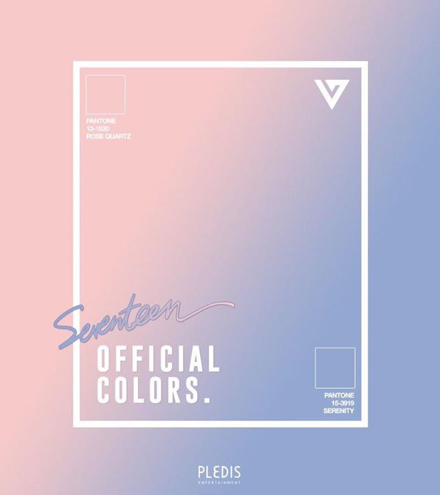 News: SEVENTEEN thông báo màu sắc chính thức của fandom: Rose Quartz và Serenity