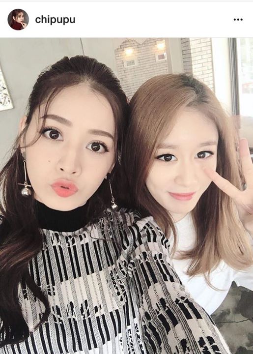 Chi Pu hiện đang gây sốt mạng xã hội Việt khi chụp ảnh selfie cùng T-ARA Ji Yeon 