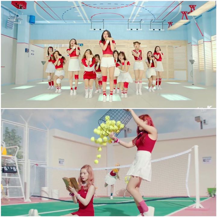 Netizen nhận thấy nhiều điểm tương đồng giữa MV của I.O.I và Red Velvet