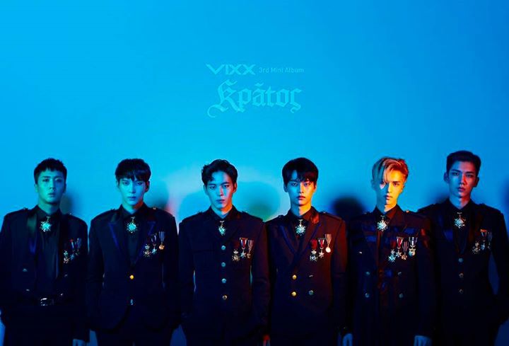 VIXX tung concept quân phục cho mini album "Kratos" phát hành ngày 31/10