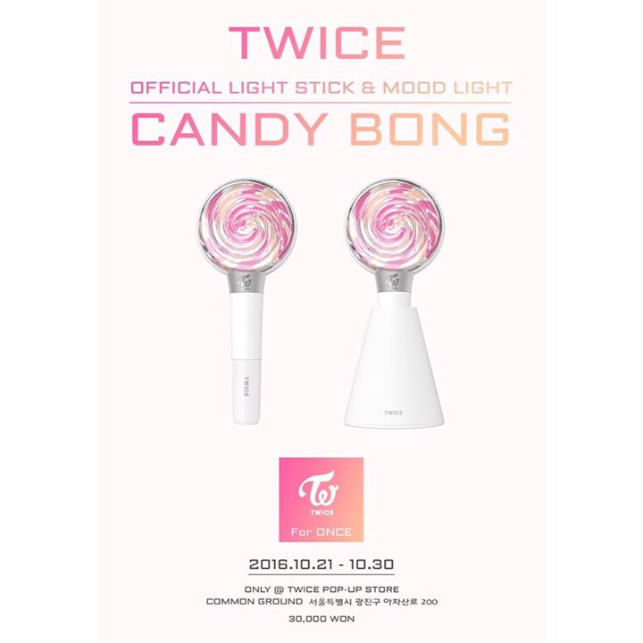 TWICE tung lighstick chính thức mang tên "Candy Bong"