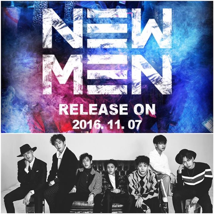 News: BtoB sẽ comeback với mini album "New Men" kèm ca khúc chủ đề nhạc dance vào ngày 7/11. Cùng ngày với B.A.P và MAMAMOO