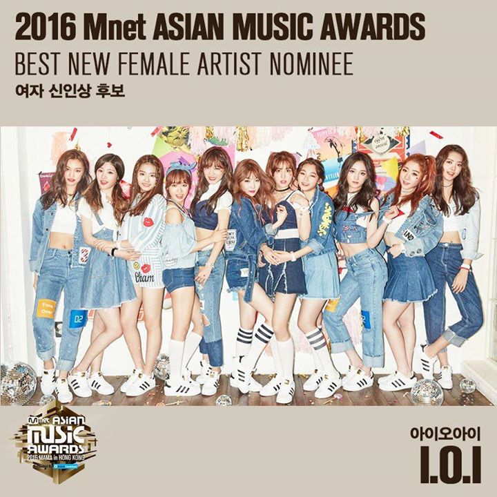 #2016MAMA Đề cử Nhóm nữ tân binh xuất sắc nhất [Best New Female Group]