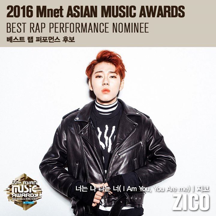 #2016MAMA Đề cử Màn trình diễn Rap xuất sắc nhất [Best Rap Performance]