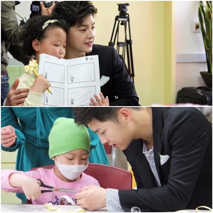 News: Song Joong Ki âm thầm quyên góp cho các bệnh nhi bị ung thư