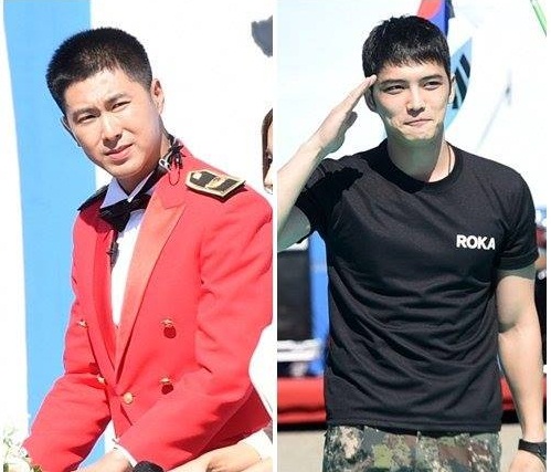 TVXQ Yunho và JYJ Jaejoong cùng xuất hiện trong một festival của quân đội