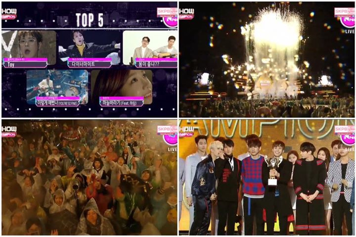 Chúc mừng VIXX giành chiến thắng trên MBC Show Champion hôm nay trước BLOCK B, 10CM, CNBLUE & APINK Eunji 