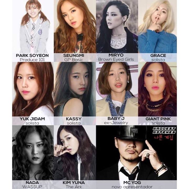 News: Danh sách dàn thí sinh Unpretty Rapstar 3: 