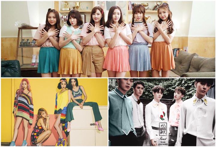 Instiz: MBC Music Core hôm nay - GFRIEND là nhóm nhạc được biểu diễn cuối cùng sau 2 tiền bối BEAST và WONDER GIRLS