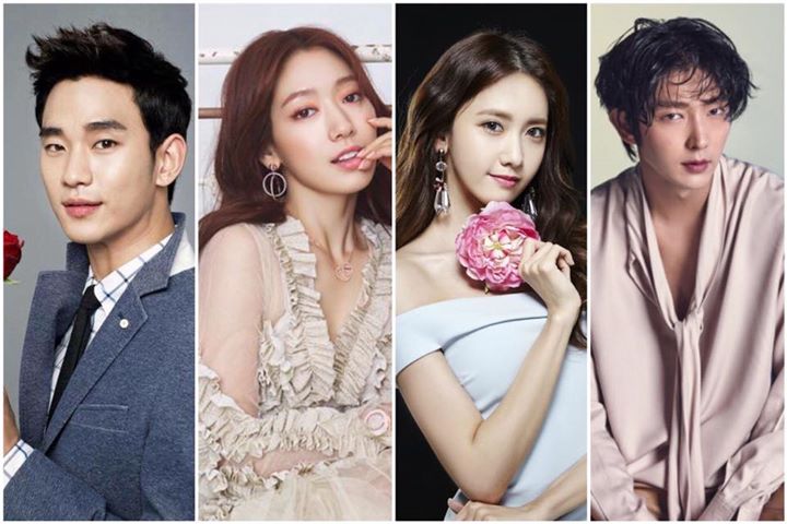 News: Kim Soo Hyun, Park Shin Hye, SNSD YoonA và Lee Jun Ki là những ngôi sao "cá kiếm" nhiều nhất tại Trung Quốc